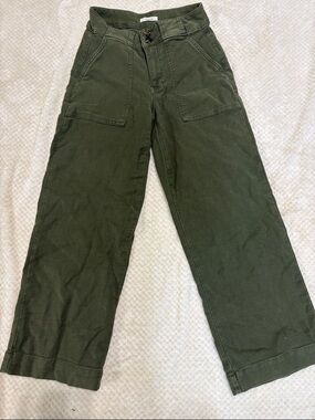 Maurices olive green wide leg pants